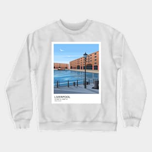 Royal Albert Dock, Liverpool Crewneck Sweatshirt